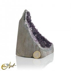 Drusa de amatista: lavanda