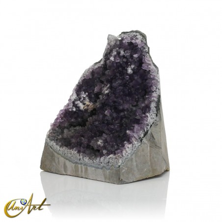 Drusa de amatista: lavanda