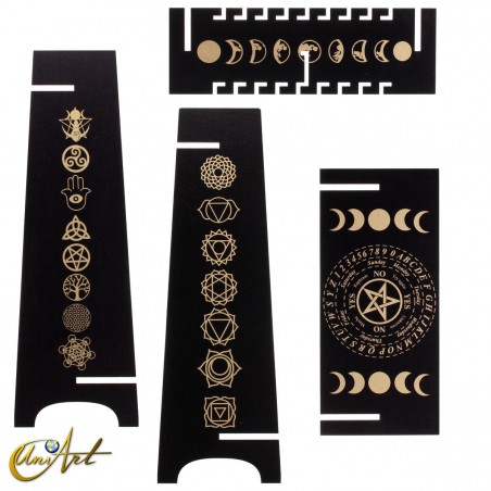 Expositor para péndulos, madera - oscuro