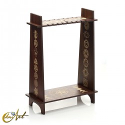 Wooden pendulum display stand - light