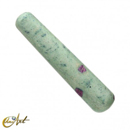 Ruby in zoisite massage wand