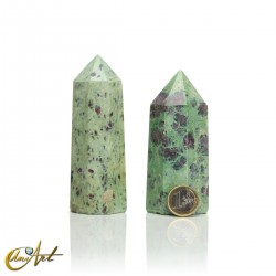 Ruby in zoisite point - 400 g