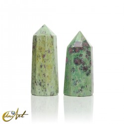 Ruby in zoisite point - 400 g