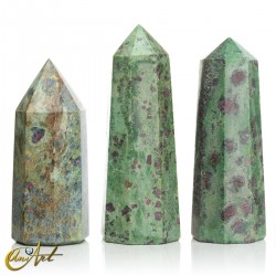 Ruby in zoisite point - 800 g