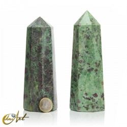 Ruby in zoisite point - 800 g