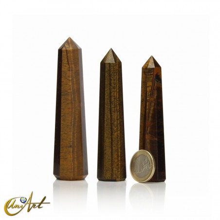 Natural Tiger’s Eye point, medium