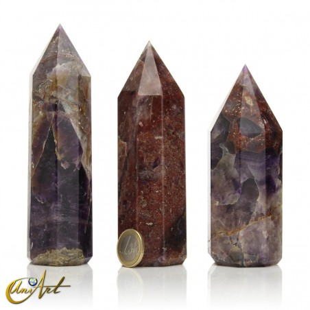 Large African amethyst point, 8 faces, 400 g