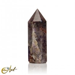 Punta grande de amatista africana, 8 caras, 600 g