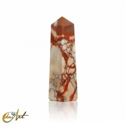 Obeliscos de jaspe oceánico, grande