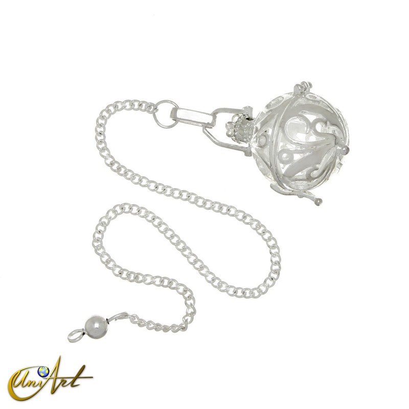 Metal spherical cage pendulum