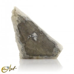 White apophyllite druse