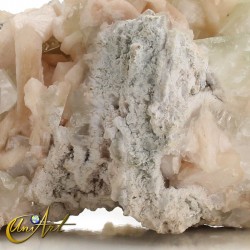 Collection piece of zeolite with apophyllite
