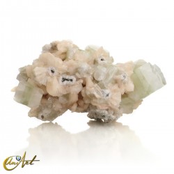 Collection piece of zeolite with apophyllite