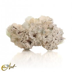 Collection piece of zeolite with apophyllite