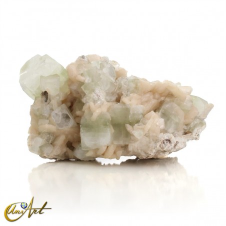 Collection piece of zeolite with apophyllite