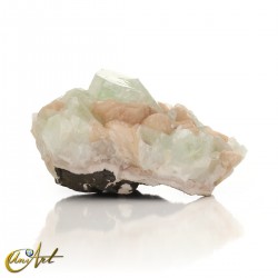 Green Apophyllite Druse