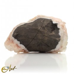 Bruto de Apofilita verde y Estilbita