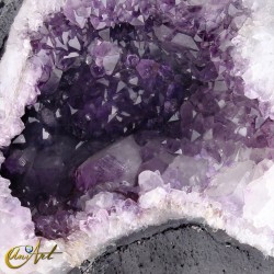 Brazilian amethyst geode