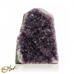 Rough amethyst druse