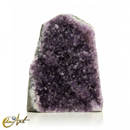 Rough amethyst druse