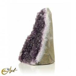 Rough amethyst druse