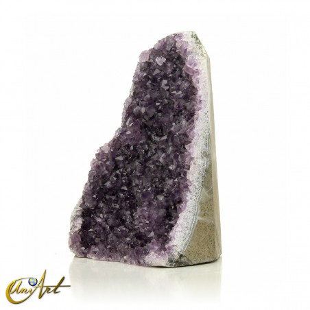 Rough amethyst druse