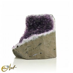 Drusa de amatista color lavanda