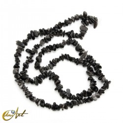 Chips de obsidiana plateada