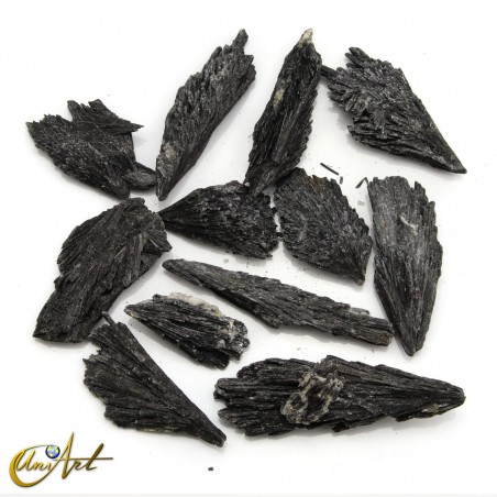 Rough natural black kyanite (witch broom) 200 g