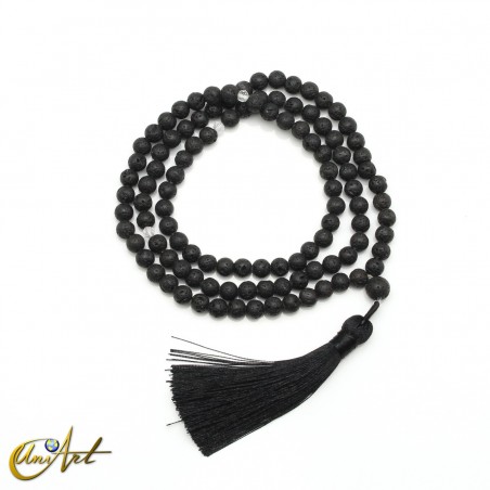 Volcanic lava japa mala, 6 mm