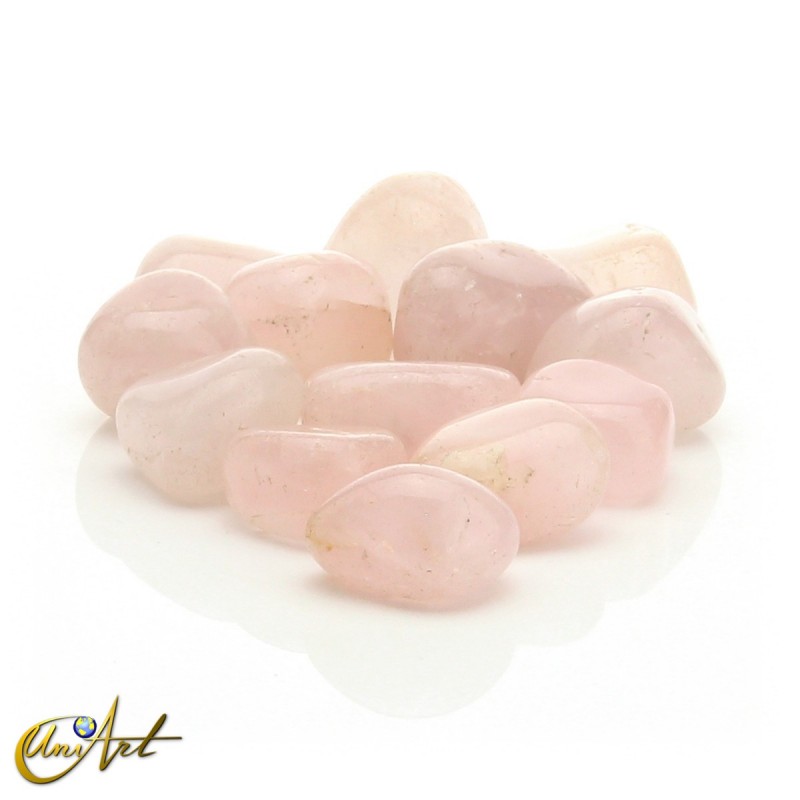 Cuarzo Rosa - bolsa de cantos rodados 200 gramos