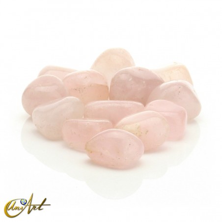 Cuarzo Rosa - bolsa de cantos rodados 200 gramos
