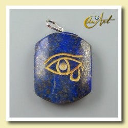 Udyat (Ojo de Horus) - Colgante grabado - lapislázuli