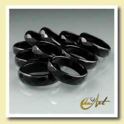black onyx ring briolette medium pack