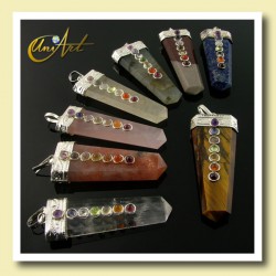 7 Chakras Pendant - pack witch all