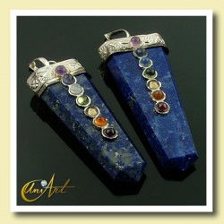 7 Chakras Pendant - lapis lazuli