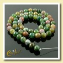 Indian Agate faceted Bead - 6 mm Round