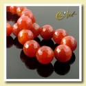 Carnelian Faceted - 18mm beads - detail