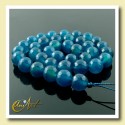 Ágata azul 10 mm - bolas facetadas