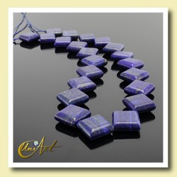 Lapis lazuli beads lozenge format