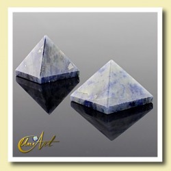 Pirámide 1,5 cm de sodalita