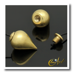 Péndulo testigo en bronce