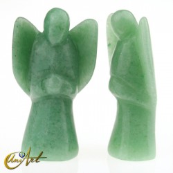 Ángel de la Salud de Aventurina Verde, representa el Arcángel Rafael