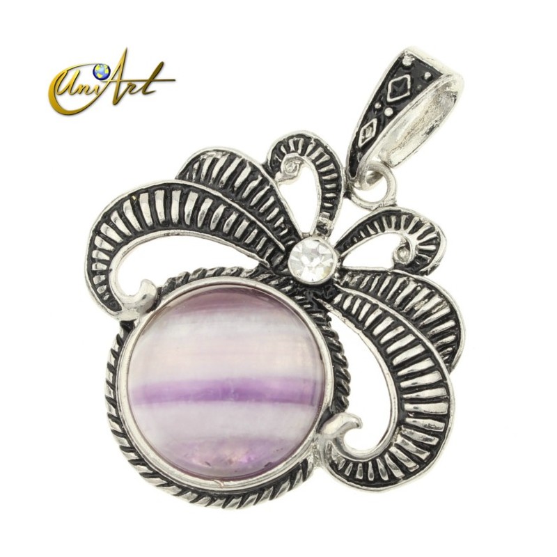 Colgante vintage en amatista