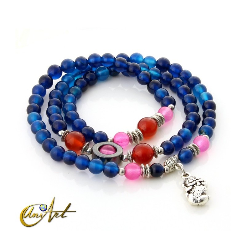 Pulsera 3 vueltas Pixiu - Dinero