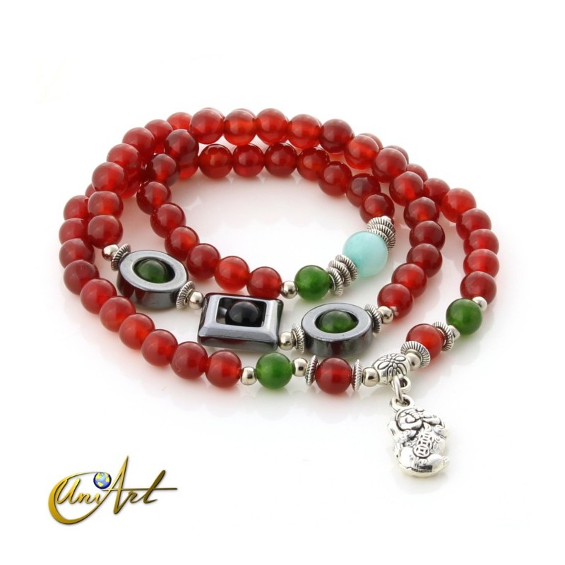 Pulsera 3 vueltas Pixiu - Dinero