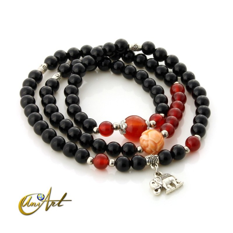 Pulsera multivueltas - elefante