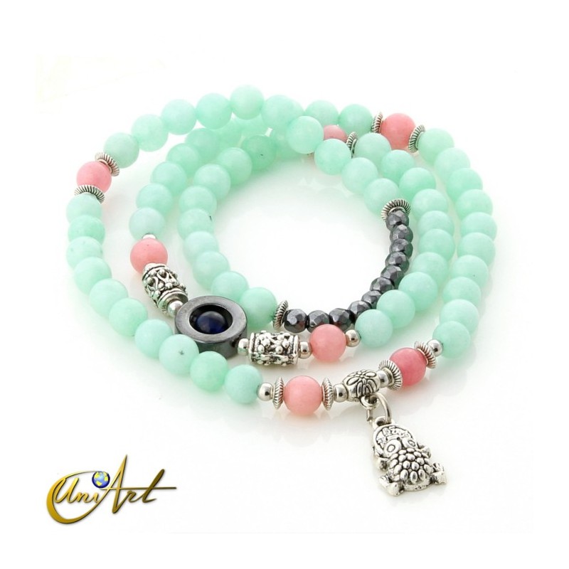 Pulsera rana del dinero - 3 vueltas