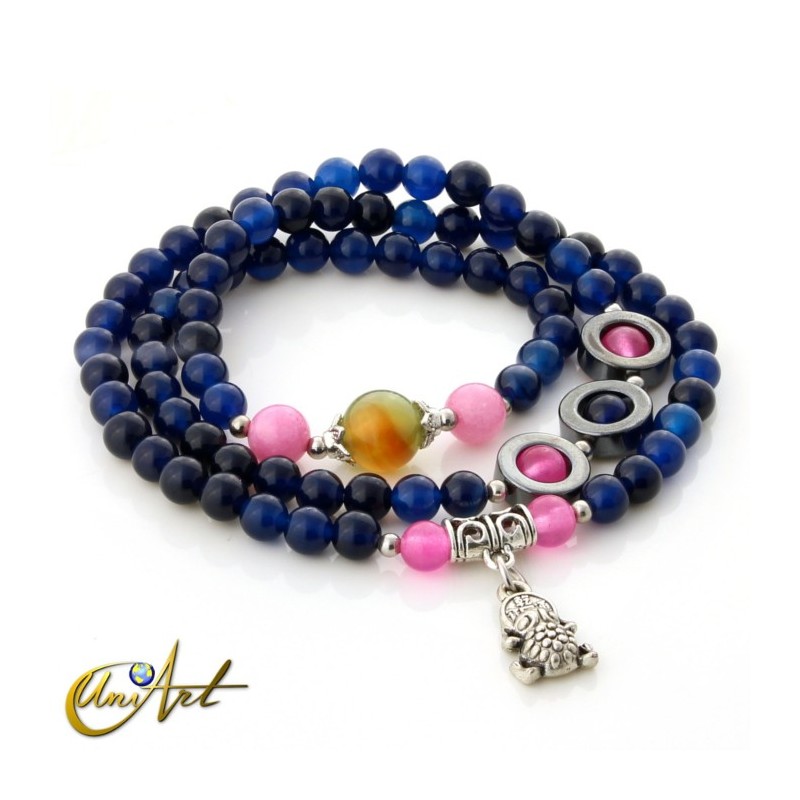 Pulsera rana del dinero - 3 vueltas