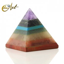 Small chakras pyramid